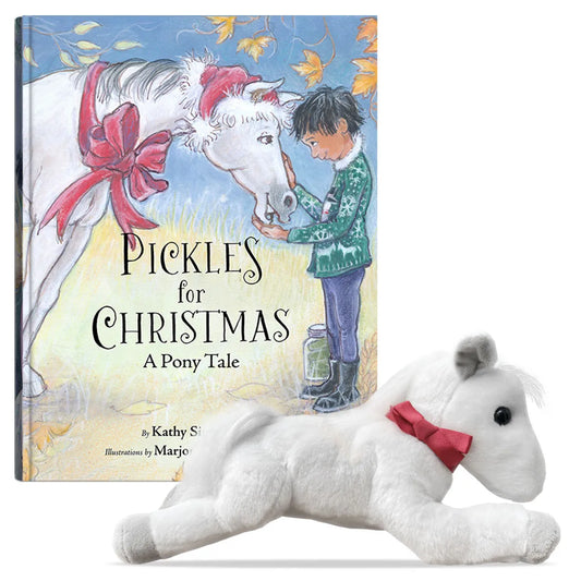 Pickles for Christmas Book & Pony Set